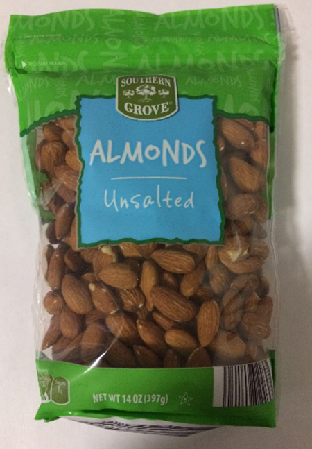 Kanan Enterprises Conducts Voluntary Recall of Southern Grove Unsalted Almond Due to Undeclared Wheat and Soy